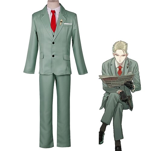 

Inspired by SPY×FAMILY Twilight Anime Cosplay Costumes Japanese Cosplay Suits Coat Vest Blouse For Men's / Pants / Gloves / Brooch / Bow Tie