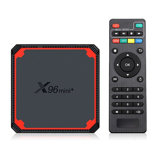 

X96 Mini Plus Smart TV Box Android 9.0 Amlogic S905W4 Quad Core Dual Wifi 1080P 4K Support Google Voice Media Player