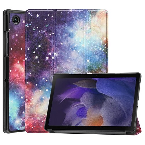

Tablet Case Cover For Samsung Galaxy Tab A8 2022 with Stand Smart Auto Wake / Sleep Multi-angle Viewing Graphic Acrylic PU Leather