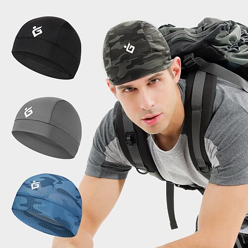 

riding small cap summer quick-drying sunscreen melon cap outdoor sports ice silk lining cap helmet liner cap breathable