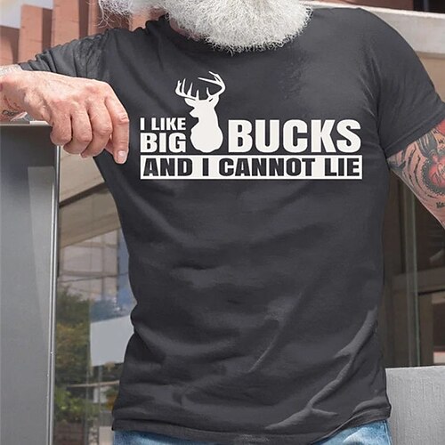 

Men's T shirt Tee Hot Stamping Graphic Letter Crew Neck Street Casual Print Short Sleeve Tops Basic Fashion Classic Comfortable White Black Dark Gray