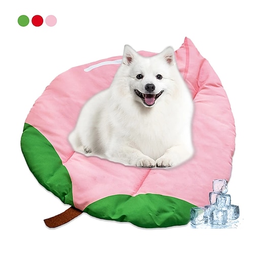 

Cute Pet Ice Pad Dog Summer Cooling Mat Teddy Pet Cool Mat Bed Cat Summer Keep Cool Ice Silk Cooling Mat for Dogs