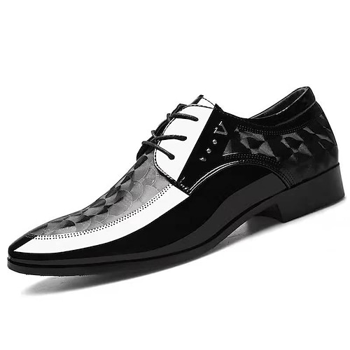 

Men's Loafers Slip-Ons Business British Daily Party Evening PU Black Brown Spring Summer