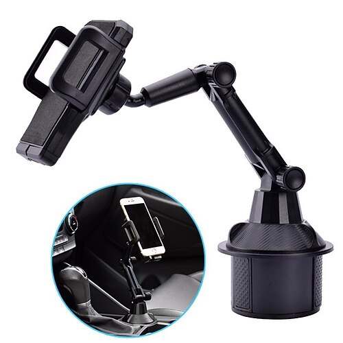 

Car Cup Holder Mount Mobile Phone Stand Cradle Universal 360 Degrees Adjustable for iPhone Samsung Universal Car Phone Holder