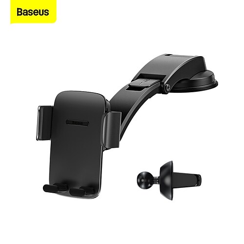 

Baseus Car Clip Mobile Phone Bracket Vent Center Console Car Mobile Phone Bracket Set Version