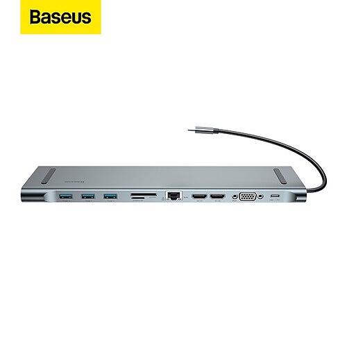 

Baseus Enjoyment Series Multi-functional Type-C Intelligent HD HUB Dark gray