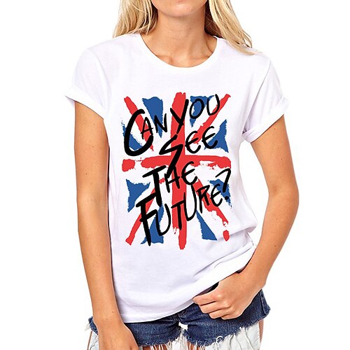 

Inspired by Queen's Platinum Jubilee 2022 Elizabeth 70 Years British Flag T-shirt Back To School Pattern Graphic T-shirt For Men's Women's Unisex Adults' Hot Stamping 100% Polyester