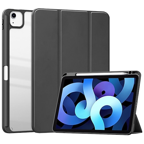 

Tablet Case Cover For Samsung Galaxy Tab A8 Flip Magnetic Smart Auto Wake / Sleep Solid Colored Acrylic Plastic Silicone