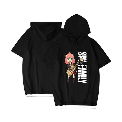

Inspired by SPY×FAMILY Loid Forger Yor Forger Anya Forger Hoodie Cartoon Poly / Cotton Anime Harajuku Graphic Kawaii Hoodie For Men's / Women's / Couple's