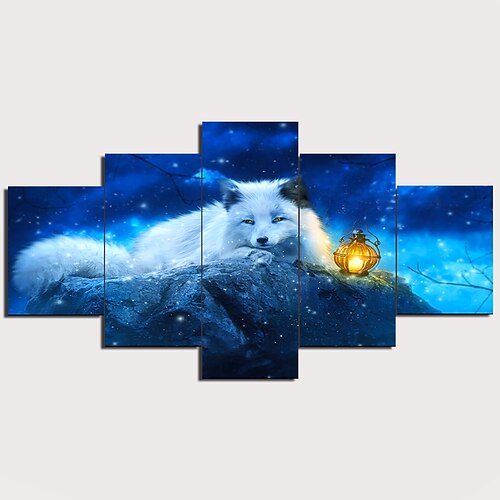 

Print Rolled Canvas Prints - Landscape Animals Modern Traditional Art Prints