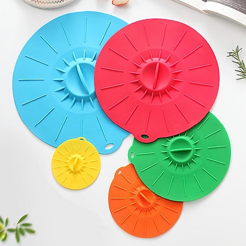 

Fresh-keeping Lid Stretchable Food-grade Silicone Fresh-keeping Lid Multi-color Optional Explosion-proof Household Fresh-keeping Lid