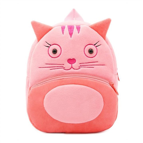 

Cute Toddler Backpack Toddler Bag Plush Animal Cartoon Mini Travel Bag for Baby Girl Boy 2-6 Years