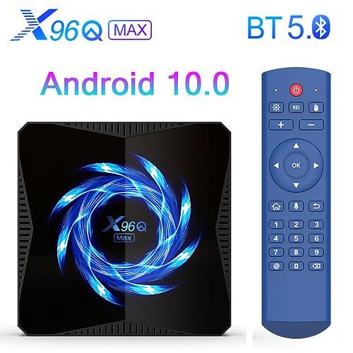 

X96Q MAX Andriod10.0 Smart TV Box Allwinner H616 4GB 32GB 64GB HDMI 2.0 6K BT 5.0 Google Play Youtube Media Player Set Top Box