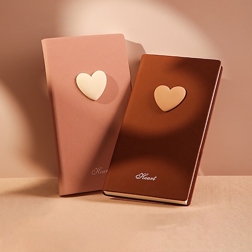 

Leather Notebook Notebook Lined 48K Simplicity PU SoftCover Mini 192 Pages Notebook for School Office Business