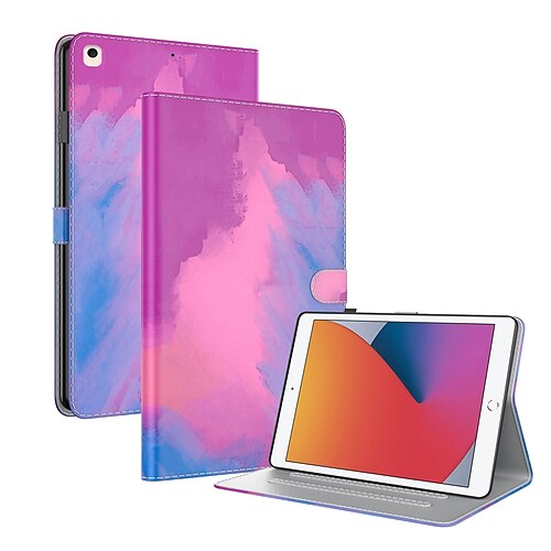 

Tablet Case Cover For Apple iPad 10.2'' 9th 8th 7th iPad Pro 12.9'' 5th iPad Air 5th 4th iPad mini 6th 5th 4th iPad Pro 11'' 3rd Card Holder with Stand Flip Scenery TPU PU Leather