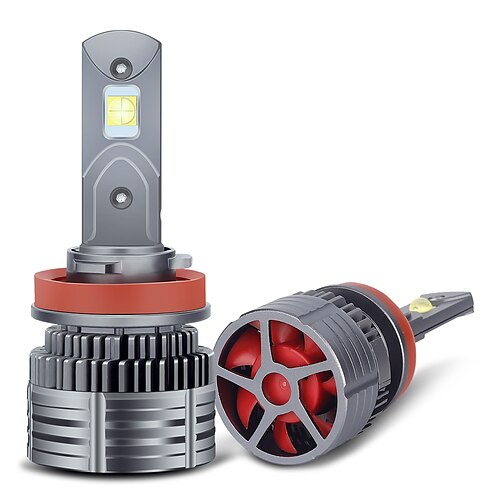 

2Pieces Car Lamps H1 H7 H8 H9 H11 9005 HB3 9006 HB4 9012 HIRS LED Lights 75W 6000K 168000LM Bright Auto Bulb For Car 12V