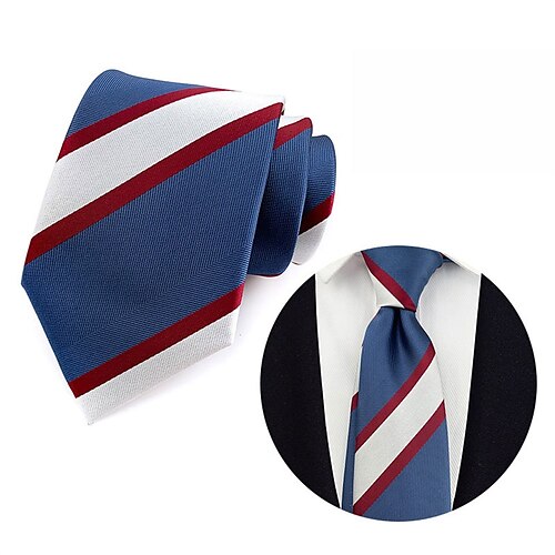 

Men's Work / Wedding / Gentleman Necktie - Striped Formal Style / Modern Style / Classic