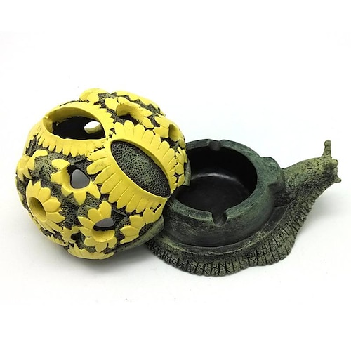 

Personality Turtle Snail Animal Ashtray Home Furnishings Men's Birthday Father's Day Gifts