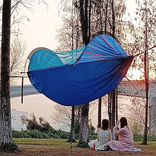 

Mosquito Net Hammock Outdoor Camping Tent Double Anti Mosquito Parachute Cloth Swing Hanging Chair
