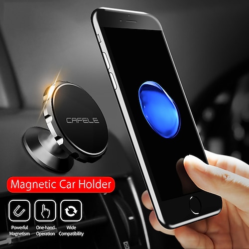 

Universal Magnetic Car Phone Holder for Phone in Car Holder Stand For Cell Phone Mobile Phone Magnet Mount Aluminum Alloy