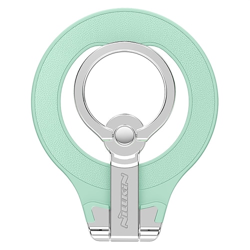 

Magnetic Adhesive Ring Holder Compatible with MagSafe the magnetic Stand Ring And Hook Function Slim for iPhone 13
