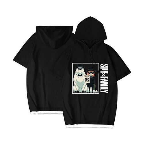 

Inspired by SPY×FAMILY Loid Forger Yor Forger Anya Forger Hoodie Cartoon Poly / Cotton Anime Harajuku Graphic Kawaii Hoodie For Men's / Women's / Couple's