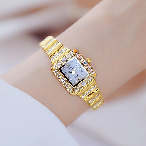 

Quartz Watch for Women Analog Quartz Stylish Minimalist Elegant Creative Stainless Steel Stainless Steel Creative / One Year
