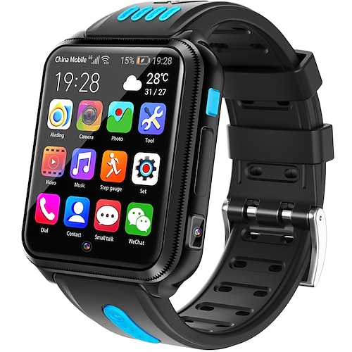 

H1 Smart Watch 1.54 inch Smartwatch Fitness Running Watch Bluetooth 4G Pedometer Alarm Clock Calendar Compatible with Android iOS Kid's Women GPS with Camera IP 67 31mm Watch Case / 1GB / 250-300