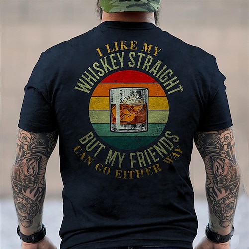 

Men's Unisex T shirt Tee 3D Print Graphic Prints Beer Letter Crew Neck Street Daily Print Short Sleeve Tops Casual Designer Big and Tall Sports Black Army Green Dark Gray