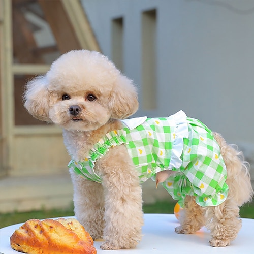 

Dog Bowknot Floral Dress Skin-Friendly Pet Princess Dress Dog Sundress Summer Puppy Clothes for Dogs and Cats