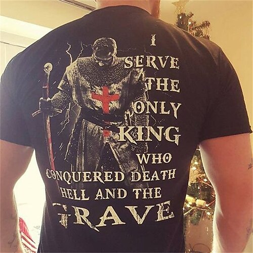 

Herre T-shirt Grafisk Bogstaver Rund hals Sort Blå Grøn Grå 3D-udskrivning Plusstørrelser Gade Afslappet Kortærmet Trykt mønster Tøj Basale Mode Klassisk Bekvem
