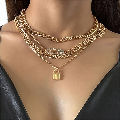 

Women's necklace Fashion Street Geometry Necklaces