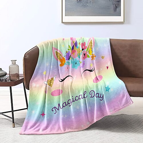 

Fleece Throw Blanket for Couch Sofa Bed, Nature Graphic Fannal Blanket, Cozy Fuzzy Soft Lightweight Throw Blanket