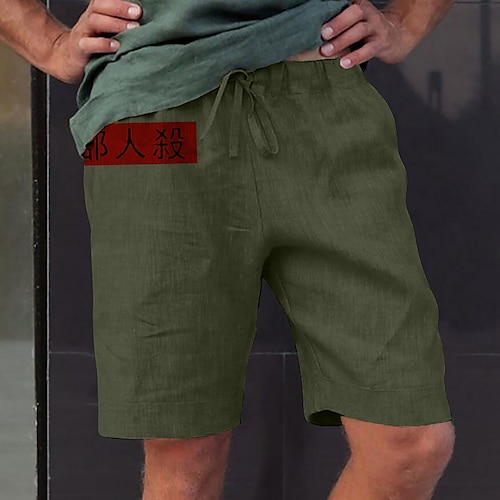 

Inspired by Tokyo Revengers Ballibaro Beach Shorts Board Shorts Cotton Blend Anime Elastic Drawstring Design Front Pocket Shorts For Men's