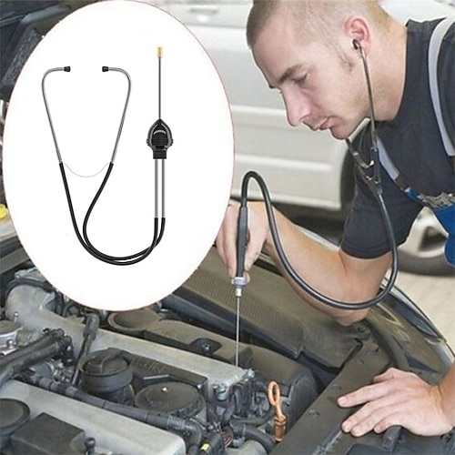 

Stainless Steel Cylinder Stethoscope Auto Mechanics Stethoscope Car Engine Block Diagnostic Automotive Hearing Tool