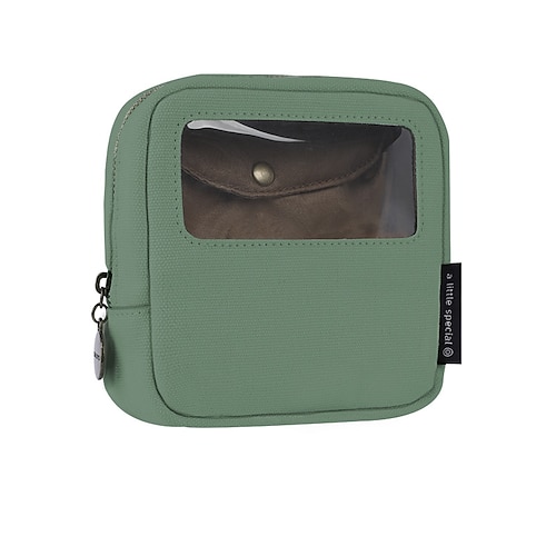 

PencilCasePenPouchMarkerBag Wear-Resistant Multifunction With Zipper Canvas for School Office Student