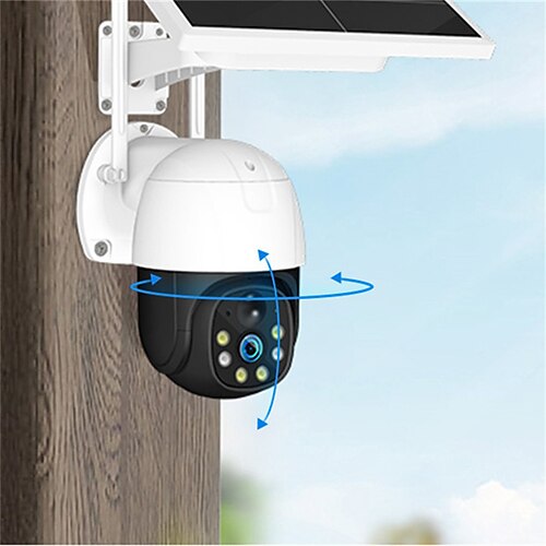 

Outdoor 4g solar panel Surveillance Camera HD Wireless Camera 1080P Monitor