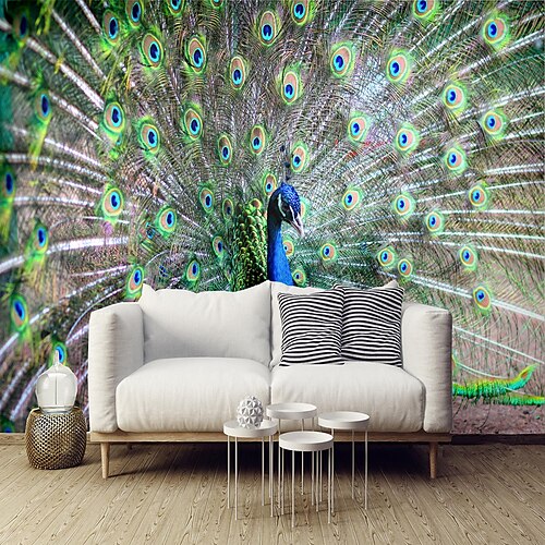 

Art Deco 3D Home Decoration Classic Modern Wall Covering, Canvas PVC / Vinyl Material Self adhesive Mural Wall Cloth, Room Wallcovering