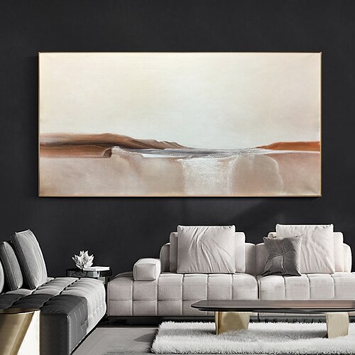 

Oil Painting Handmade Hand Painted Wall Art Abstract DuskSeascape Landscape Home Decoration Dcor Rolled Canvas No Frame Unstretched