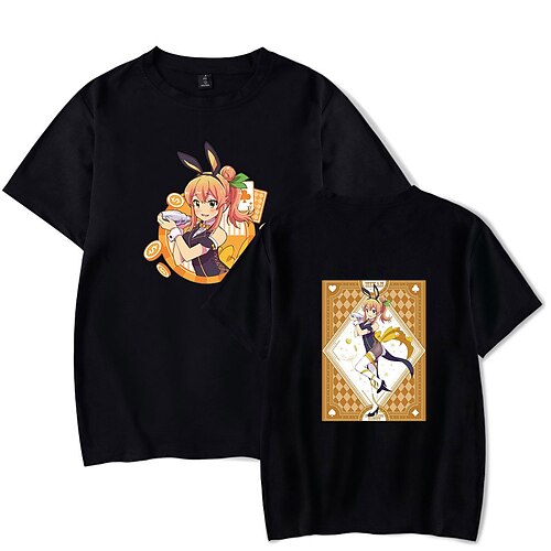 

Inspired by The Demon Girl Next Door Yoshida Yuuko T-shirt Anime 100% Polyester Anime Harajuku Graphic Kawaii T-shirt For Men's / Women's / Couple's