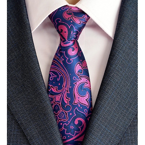 

Men's Necktie - Floral Ties Classic Fashion Party Meeting Outfit Business Neck Ties 1 Pc Necktie