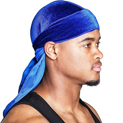 

1pc Men's Women's Headbands Bandana Hair Scarf For Street Gift Holiday Festival Head Mismatched Fabric Black Blue Gray
