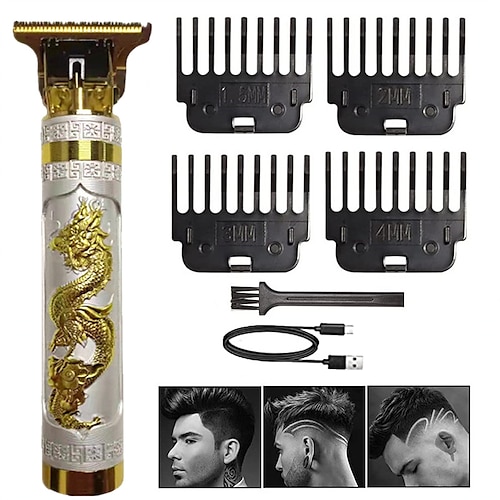 

Vintage 0mm Cordless Beard Hair Trimmer Professional Razors Electric Shaver Clipper For Men Hair Cutting Machine Barber