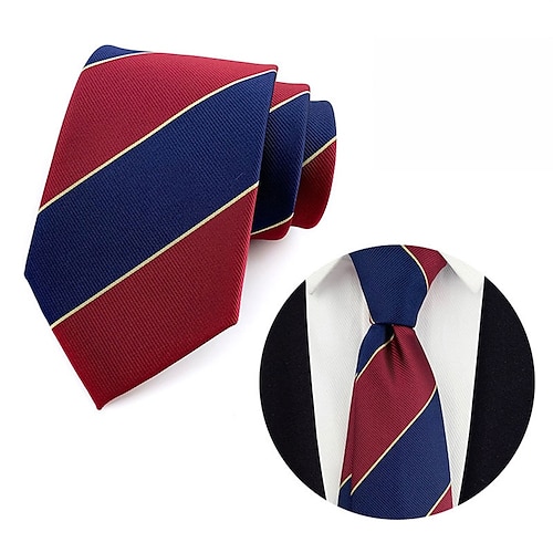 

Men's Ties Neckties Work / Wedding / Gentleman Formal Style / Modern Style / Classic Striped Formal Business Formal Evening