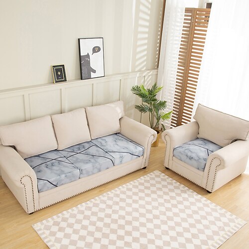 

Stretch Sofa Cushion Cover Couch Seat Slipcover Elastic for Sectional Couch Armchair Loveseat 4 or 3 seater Soft Durable Washable