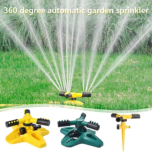 

Garden Lawn Sprinkler Automatic 360 Degree Rotating Yard Large Area Coverage Water Sprinkler Garden Irrigation Supplies