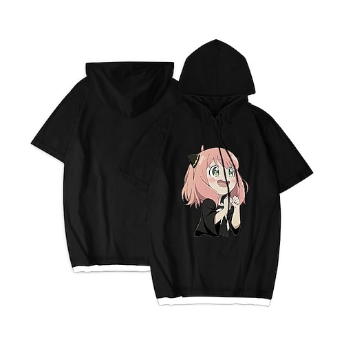 

Inspired by SPY×FAMILY Loid Forger Yor Forger Anya Forger Hoodie Cartoon Poly / Cotton Anime Harajuku Graphic Kawaii Hoodie For Men's / Women's / Couple's