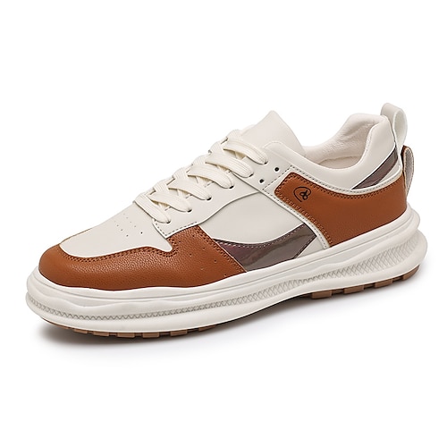 

Men's Sneakers Casual Daily PU White Black Spring