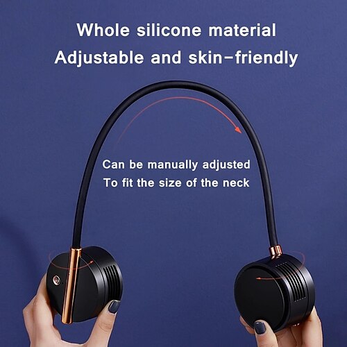 

Mini Neck Fan Portable USB Handheld Mute Sports Rechargeable Fans Outdoor Ventilador Portatil Cooling Fan