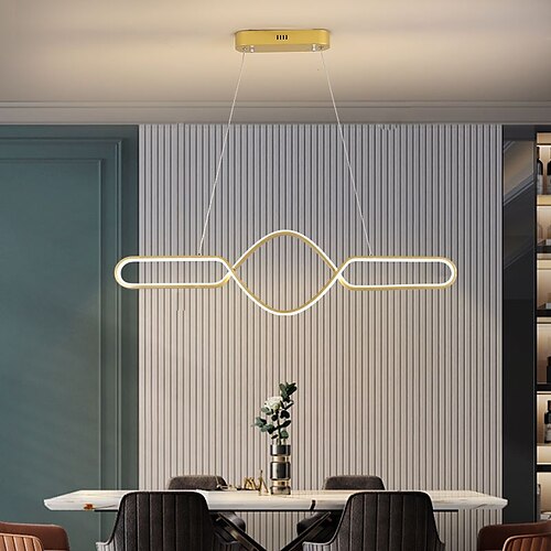 

90 cm nordisk stil pendellampe led moderne bordlampe kontorbord spisestue